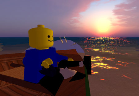 Lego fun Sunset by Daniel Voyager from TSL