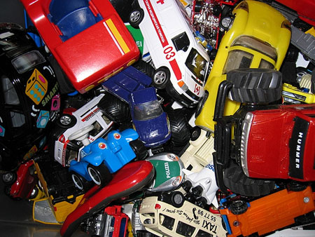 Toy cars by Holger Zscheyge
